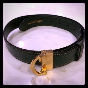 Cartier belt (hunter green)